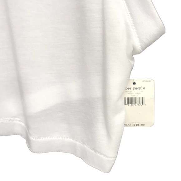 Free People Movement Cutie Buti Tank White -4 - Picture 5 of 9